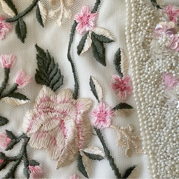 MAC DUGGAL One-Shoulder Embroidered Maxi Dress We Select Dresses - Picture 16 of 16